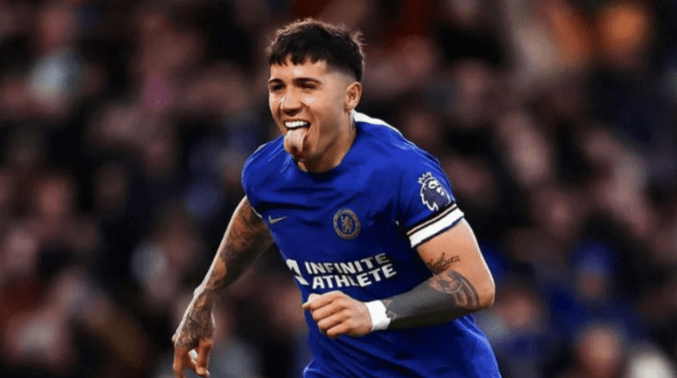 Chelsea presenta a Enzo Fernández para la final de la FA Cup ante&nbsp;City