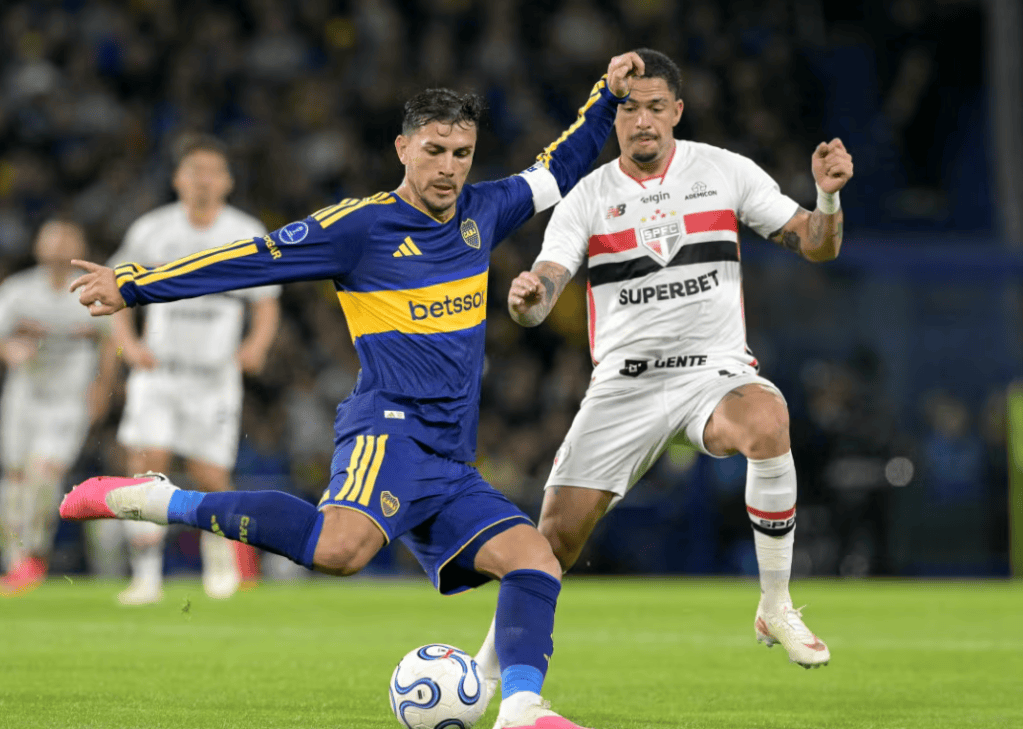 Boca venció a San Pablo y sacó ventaja en los cuartos de la Sudamericana